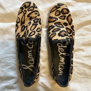 Sam Edelman Size 9 Leopard Slip On